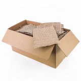 Carton ondulat franjurat pentru ambalare, natur, cutie 10 kg, 23 mp