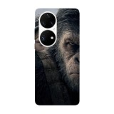 Husa compatibila cu Huawei P50 Pro model Rise Of The Planet Of The Apes, Silicon, TPU, Viceversa, Transparent, Carcasa