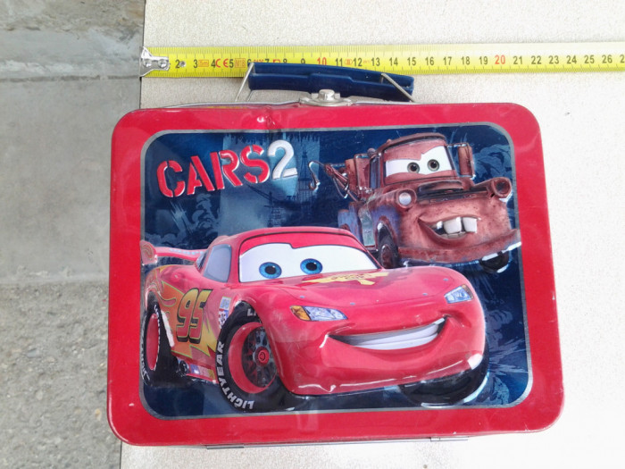 Disney Cars Lighting McQueen cutie metalica 20*15*5,5 cm