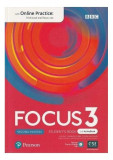 Focus 3 Student&#039;s Book and ActiveBook with Online Practice, 2nd edition (B1+) - Paperback brosat - Pearson