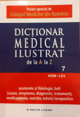 Dictionar medical ilustrat de la A la Z. Volumul 7 HOM-LEV foto