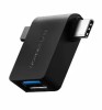 ADAPTOR Ugreen OTG, &quot;U30453&quot;, USB 3.0(M) la USB Type-C(T) + Micro USB(T), 5Gbps, negru &quot;30453&quot; (timbru verde 0.08 lei) - 6957303834532