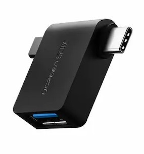 ADAPTOR Ugreen OTG, &amp;quot;U30453&amp;quot;, USB 3.0(M) la USB Type-C(T) + Micro USB(T), 5Gbps, negru &amp;quot;30453&amp;quot; (timbru verde 0.08 lei) - 6957303834532 foto