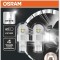 Set 2 becuri auxiliare Osram LED W16W 6000K white