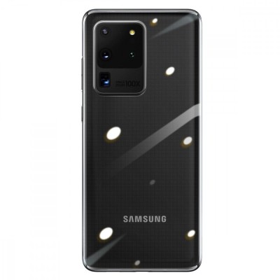 Husa Samsung S20 Ultra 5G, Baseus Simple Series, Transparenta, Anti-soc foto