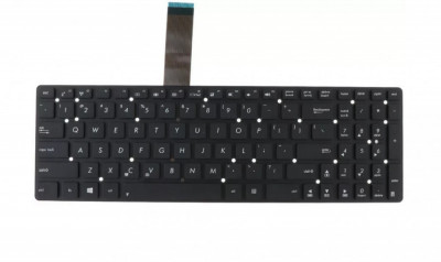 Tastatura laptop noua Asus K55XI Black Win 8 without Frame Layout US foto
