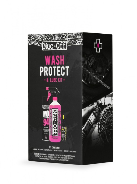 Muc-Off Wash Protect and Lube Kit (Dry Lube Version) Ultimate FactoryBikes