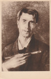 1951 Romania - CP pictura Autoportret de Stefan Luchian, ilustrata RPR, Necirculata, Printata