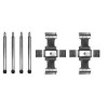 Set accesorii placute frana BMW 5 (E12) 03.72-08.81, 6 (E24) 10.75-04.89, 7 (E23) 05.77-04.88, Fata, TRW
