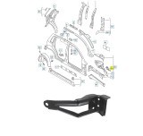 Suport aripa fata SEAT IBIZA (6J), 04.2008-04.2012; IBIZA/CORDOBA (6L), 02.2002-2008; SKODA FABIA 2000-2015; RAPID (IND), 11.2011-; ROOMSTER/PRAKTIK