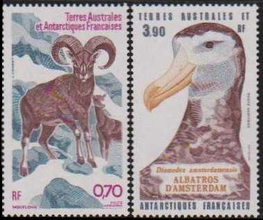 Teritoriul Antarctic Francez (PA) - 1985 - Fauna foto