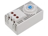 Higrostat SPDT 20-90%RH -10&divide;50&deg;C pentru şină DIN