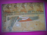 HOPCT 6901 Theba de Vest PICTURA MURALa TEMPLUL REGINEI HATSCHEPSUT -EGIPT -AFRICA-NECIRCULATA, Printata