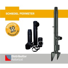 Cos de fum Schiedel PERMETER, Montaj in consola