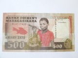 Madagascar 500 Francs 1988,bancnota din imagini la cel mai mic preț