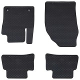 vidaXL Covor pentru mașină 4 pcs Negru TPE 42029112
