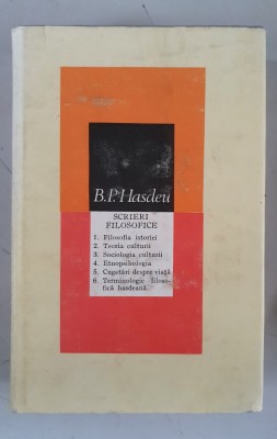 Scrieri filosofice - B. P. Hașdeu foto