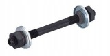 Ax Roata Fata Bicicleta 108mm M9 CR-MO, Filet M10, 145mm, Otel