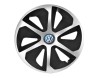 Set 4 capace roti Roco dual crom R15 pentru gama auto VW, Autohelix MSA