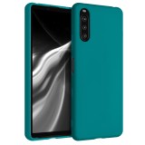 Husa pentru Sony Xperia 10 III, Silicon, Verde, 54754.57