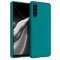 Husa pentru Sony Xperia 10 III, Silicon, Verde, 54754.57
