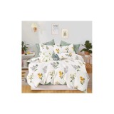 Cumpara ieftin Lenjerie de Pat Bumbac Finet cu 6 Piese Pentru Pat Dublu - SUZ73