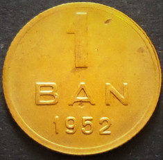 Moneda 1 Ban - ROMANIA, anul 1952 *cod 3192 foto