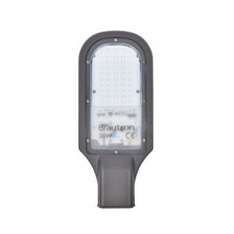 Lampa pentru iluminat stradal Braytron, 30W, 3000 lm, corp aluminiu, 220-240V, IP65, SMD led foto