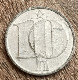 C50 - Moneda foarte veche - Cehoslovacia - 10 haler - 1974