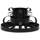 Cumpara ieftin Suport brad de Craciun, negru, 29x29x15,5 cm