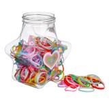 Elastice Par Colorate Subtile &icirc;n Recipient Stea pentru Copii, CMCLASS