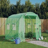 VidaXL Seră cu un cadru din oțel, verde, 4 m&sup2;, 2x2x2 m