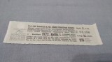 CUPOANE /BON DE TREZORERIE CU REDUCERE 1922 UNGARIA