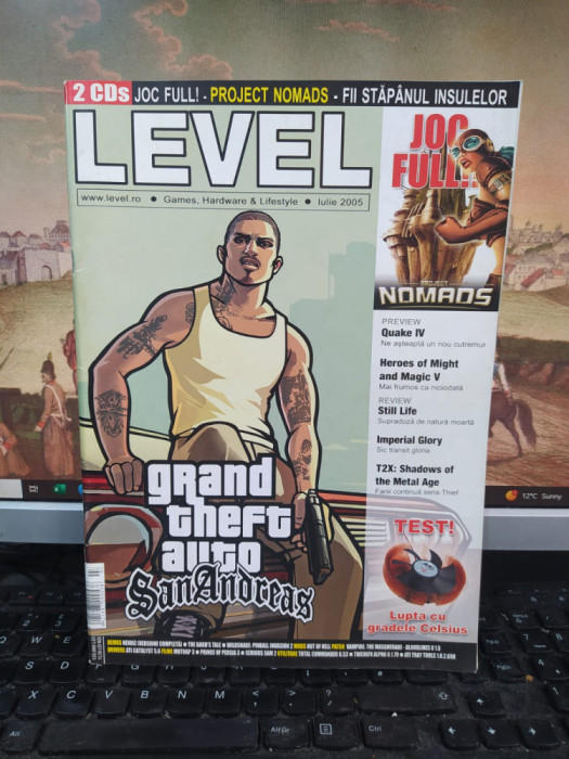 Level, Games, Hardware &amp; Lifestyle, iulie 2005, Grand Theft Auto SanAndreas, 111