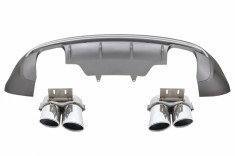 Difuzor Bara Spate Evacuare Dubla Audi Q5 8R Facelift (2013-2016) Bara Standard Performance AutoTuning