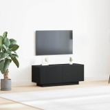 Cumpara ieftin Cabinet TV 100 x 35 x 40 cm Stejar Negru Lemn prelucrat