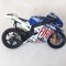 Motocicleta jucarie macheta metal si plastic,Fiat Yamaha 11cm lungime x 6cm inaltime