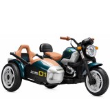 Cumpara ieftin Motocicleta electrica cu atas BJTS0926, pentru copii 3-9 ani, 150W, 12V 12Ah, echipare premium, verde
