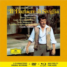 Rossini: Il Barbiere Di Siviglia (2CD+DVD+Blu-ray Audio) | Claudio Abbado, London Symphony Orchestra, Teresa Berganza, Hermann Prey, Luigi Alva, Enzo