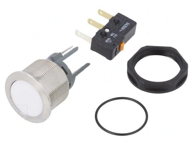 Comutator Anti-Vandalism 2 Poz SPDT 3A 250VAC IP65