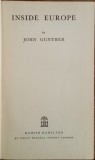 INSIDE EUROPE- JOHN GUNTHER-1936