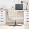 Gossi scaun de birou pivotant, crem, material textil
