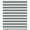 Gossi jaluzea tip zebra gri inchis latime tesatura 125,9 cm poliester