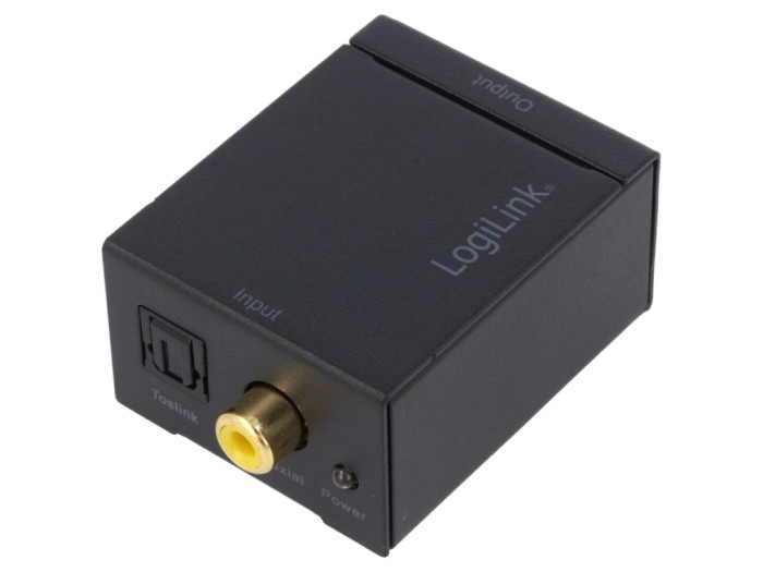 Convertor Digital-Analog 5VDC RCA/Toslink