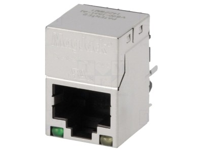 Conector RJ45 ecranat cu LED foto