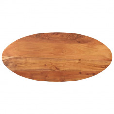 vidaXL Blat de masă oval, 100x50x3,8 cm, lemn masiv de acacia