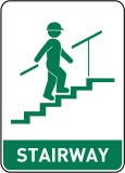 Stairway Sign