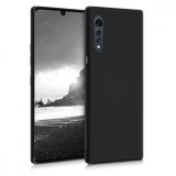 Husa pentru LG Velvet, Silicon, Negru, 52532.47, Carcasa, Kwmobile