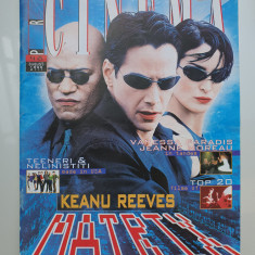 Revista Pro Cinema nr 48, Aug 1999, stare f buna. Keanu Reeves, Vanessa Paradis