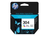Cumpara ieftin HP 304 Tri, color , Cartus Cerneala Original HP N9K05AE UUS, 100 pagini, Cyan Magenta Yellow